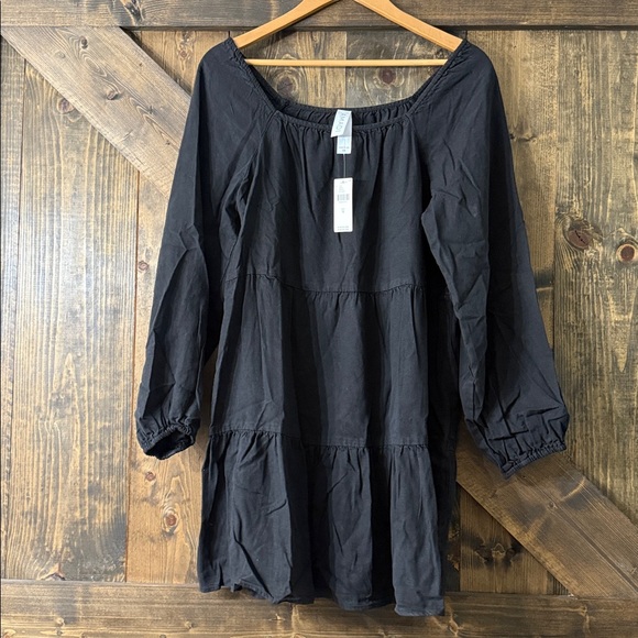 AMADI x ANTHROPOLOGIE Tencel Tiered Dress - Picture 3 of 8